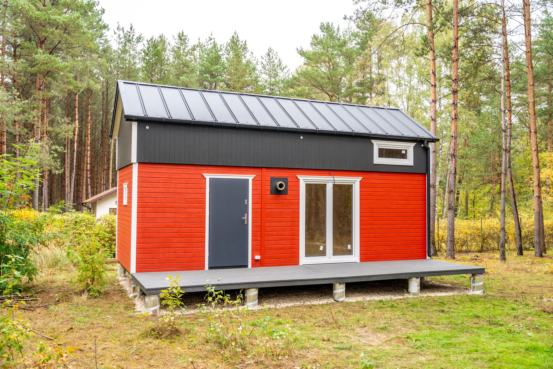 Dom Drewniany Z Drewna Certyfikowanego Caloroczny Oklahoma